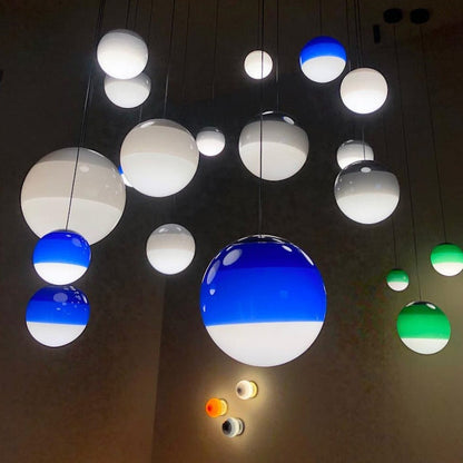 Modern Gradient Glass Pendant Light with LED Illumination | Xylvora