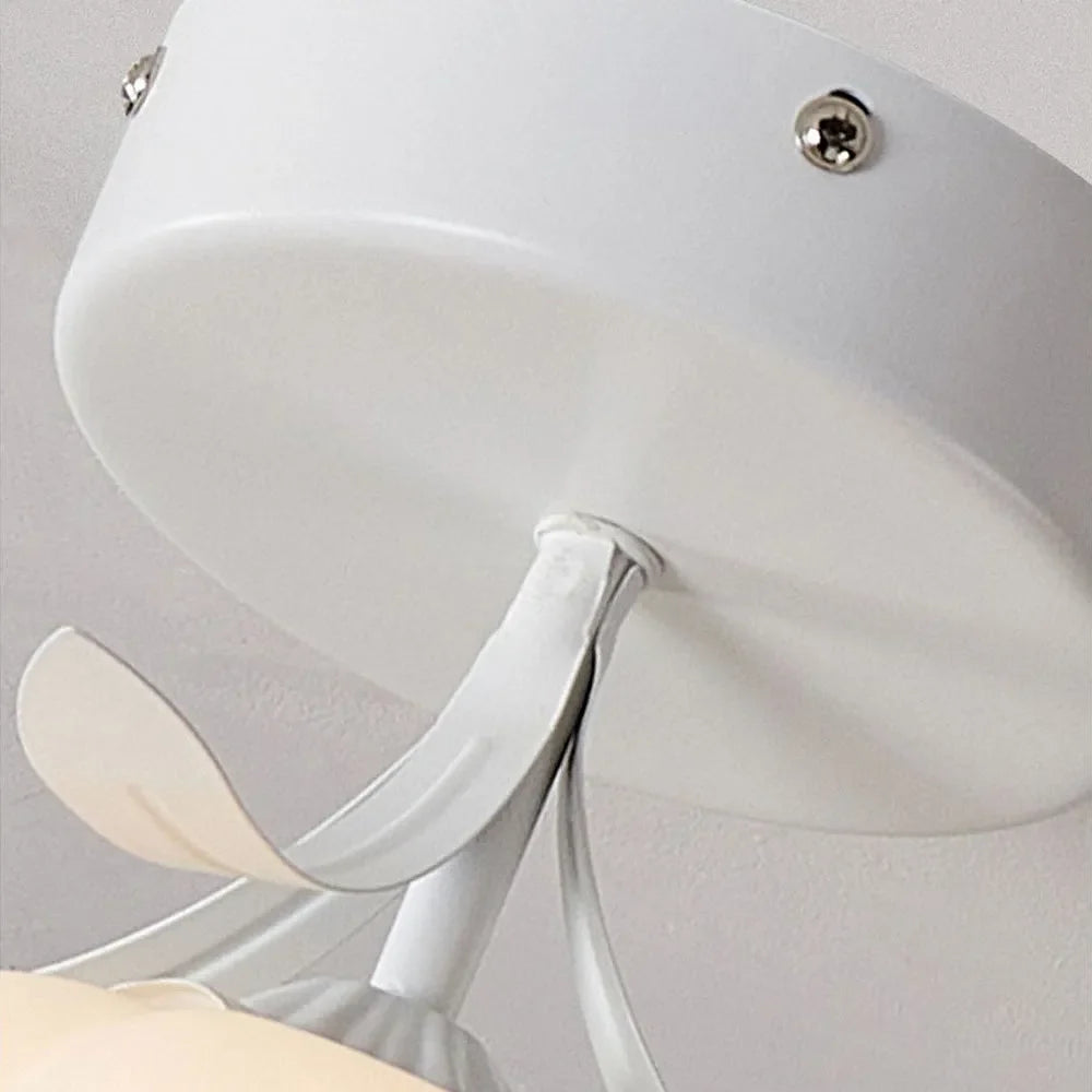 Modern Interior Flower Glass Ceiling Light Fixture | Lumivex
