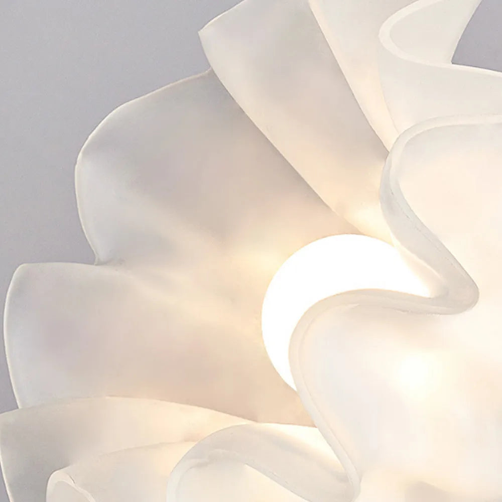Modern Interior Flower Glass Ceiling Light Fixture | Lumivex