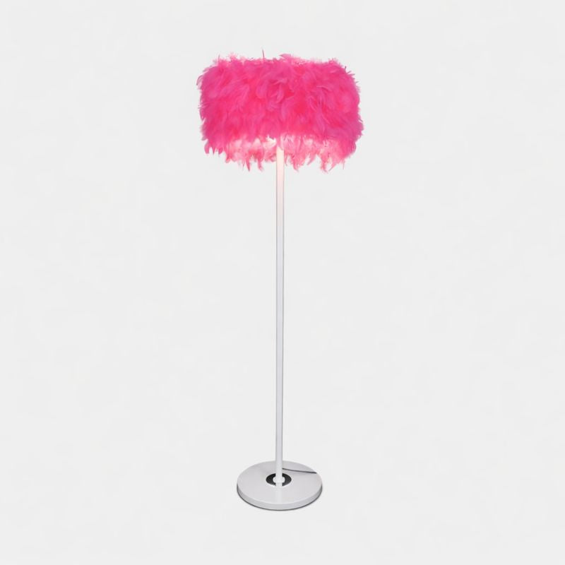 Modern Interior Lighting Floor Lamp With Fabric Shade | Merlina