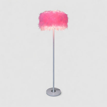 Modern Interior Lighting Floor Lamp With Fabric Shade | Merlina