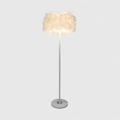Modern Interior Lighting Floor Lamp With Fabric Shade | Merlina