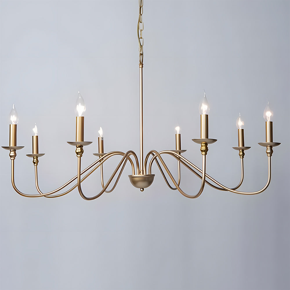 Modern Iron Chandelier with Adjustable Height | Irolume