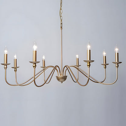 Modern Iron Chandelier with Adjustable Height | Irolume