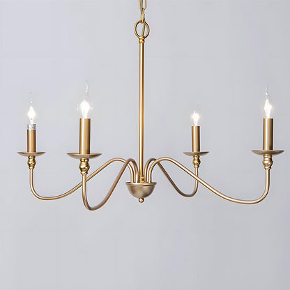 Modern Iron Chandelier with Adjustable Height | Irolume