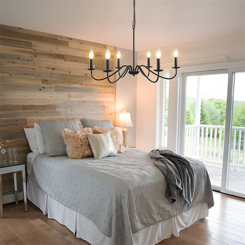 Modern Iron Chandelier with Adjustable Height | Irolume