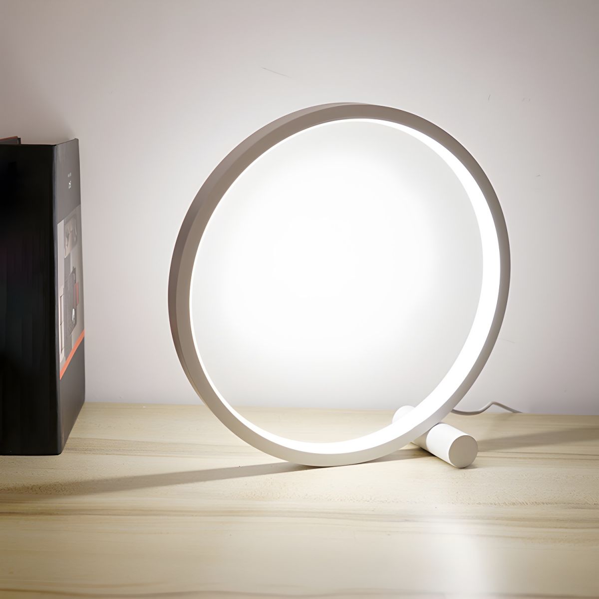 Modern LED Bedside Table Lamp with USB Power | Zorvixa