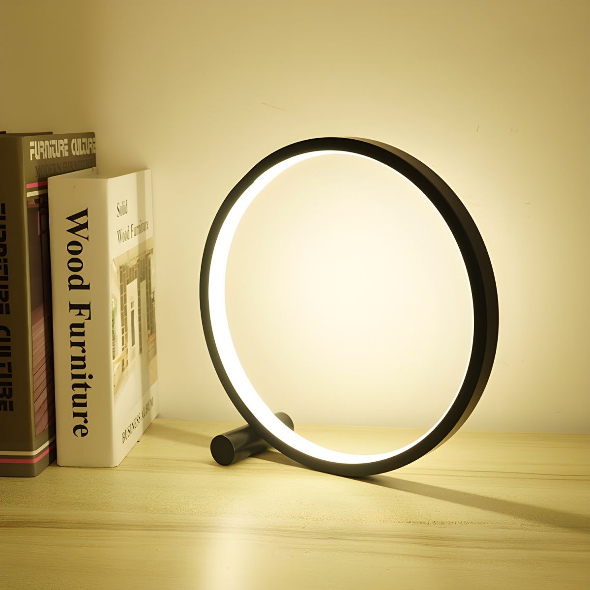 Modern LED Bedside Table Lamp with USB Power | Zorvixa