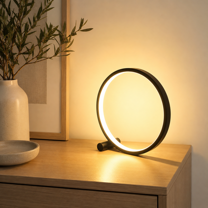 Modern LED Bedside Table Lamp with USB Power | Zorvixa