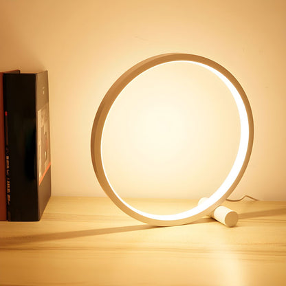 Modern LED Bedside Table Lamp with USB Power | Zorvixa