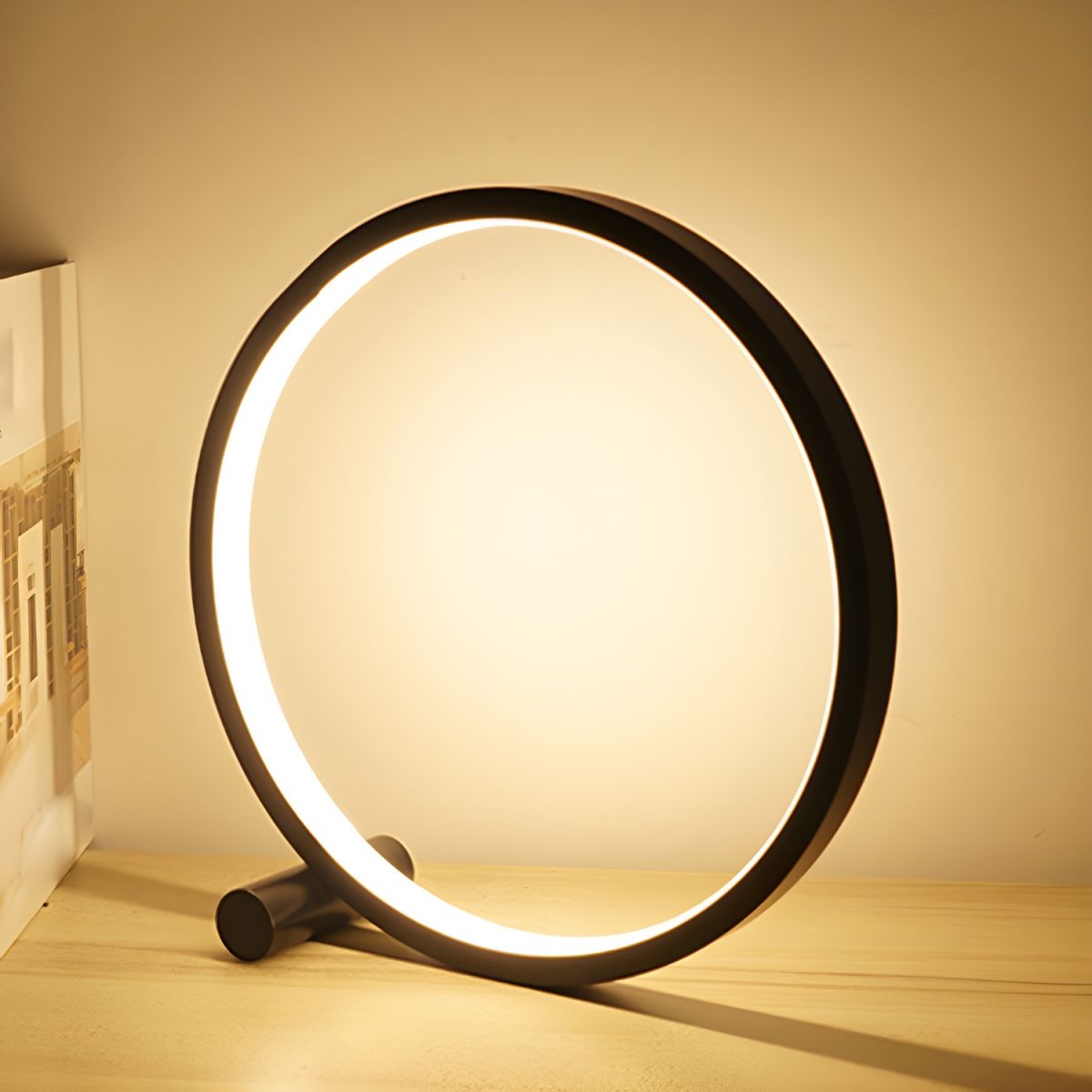 Modern LED Bedside Table Lamp with USB Power | Zorvixa