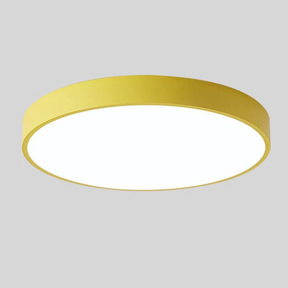 Modern LED Ceiling Light Scandinavian Round Fixture | Zivara