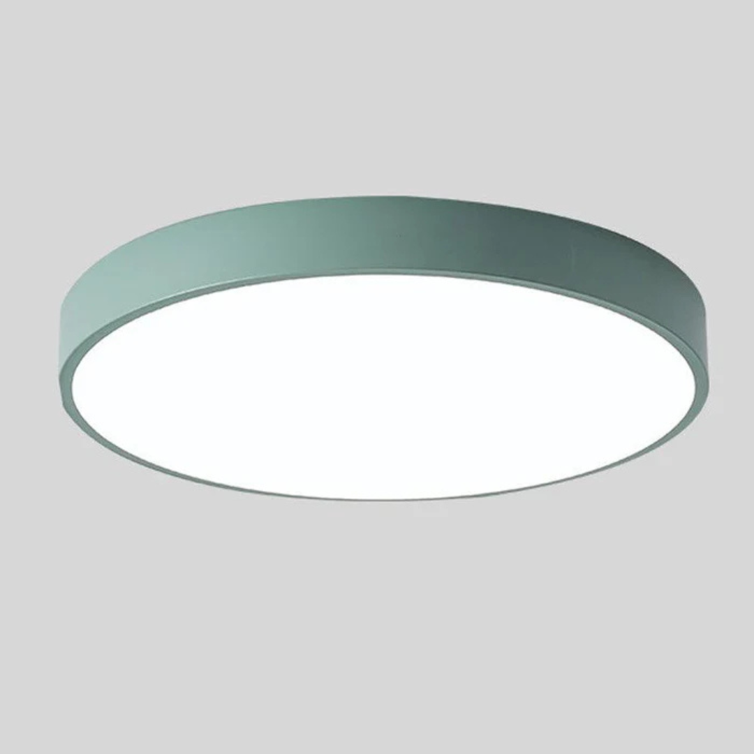Modern LED Ceiling Light Scandinavian Round Fixture | Zivara
