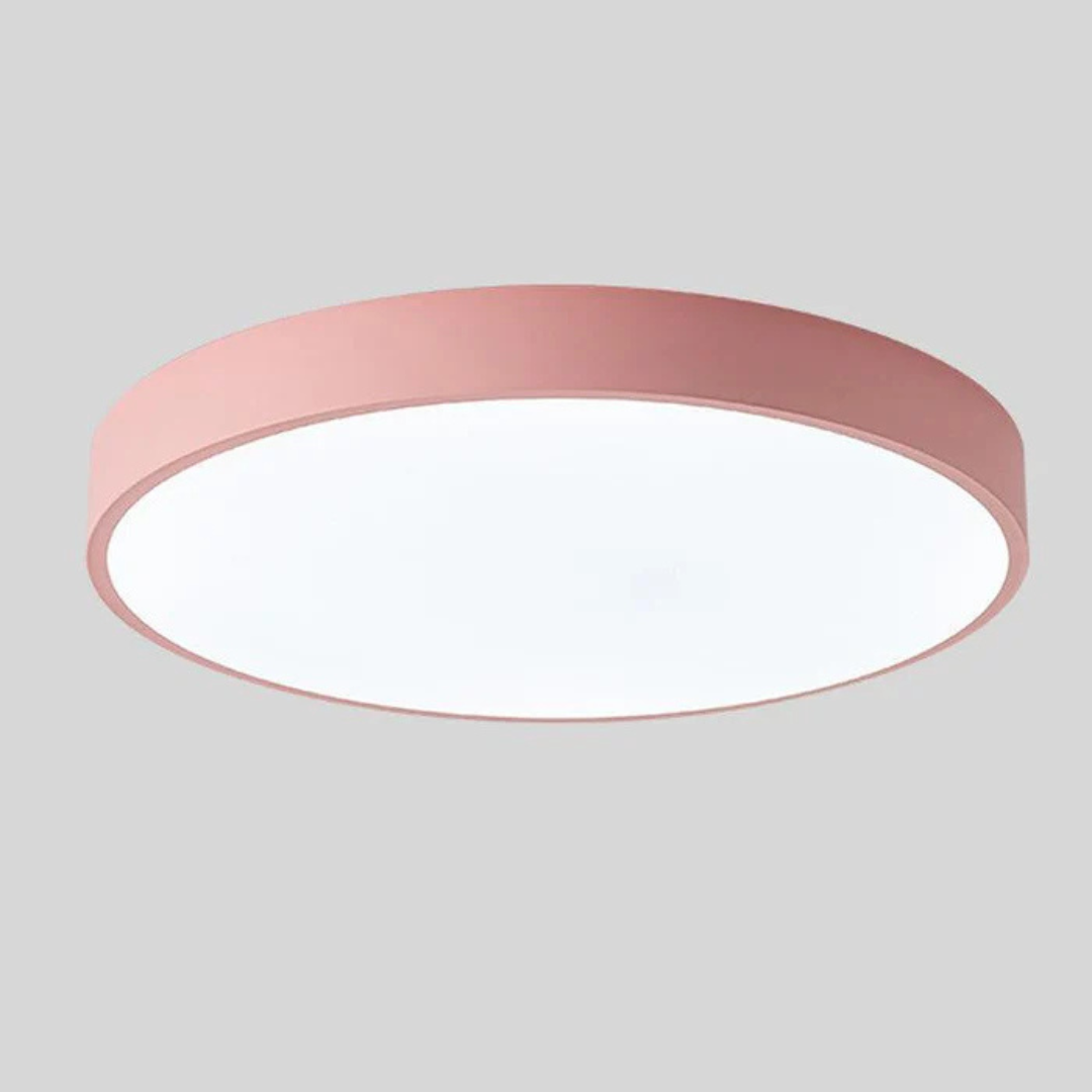 Modern LED Ceiling Light Scandinavian Round Fixture | Zivara