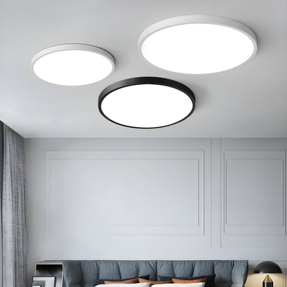 Modern LED Ceiling Light with Acrylic Shade Flush Mount | Nivara