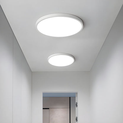 Modern LED Ceiling Light with Acrylic Shade Flush Mount | Nivara