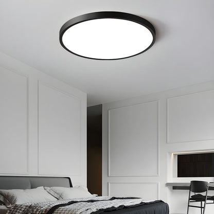 Modern LED Ceiling Light with Acrylic Shade Flush Mount | Nivara