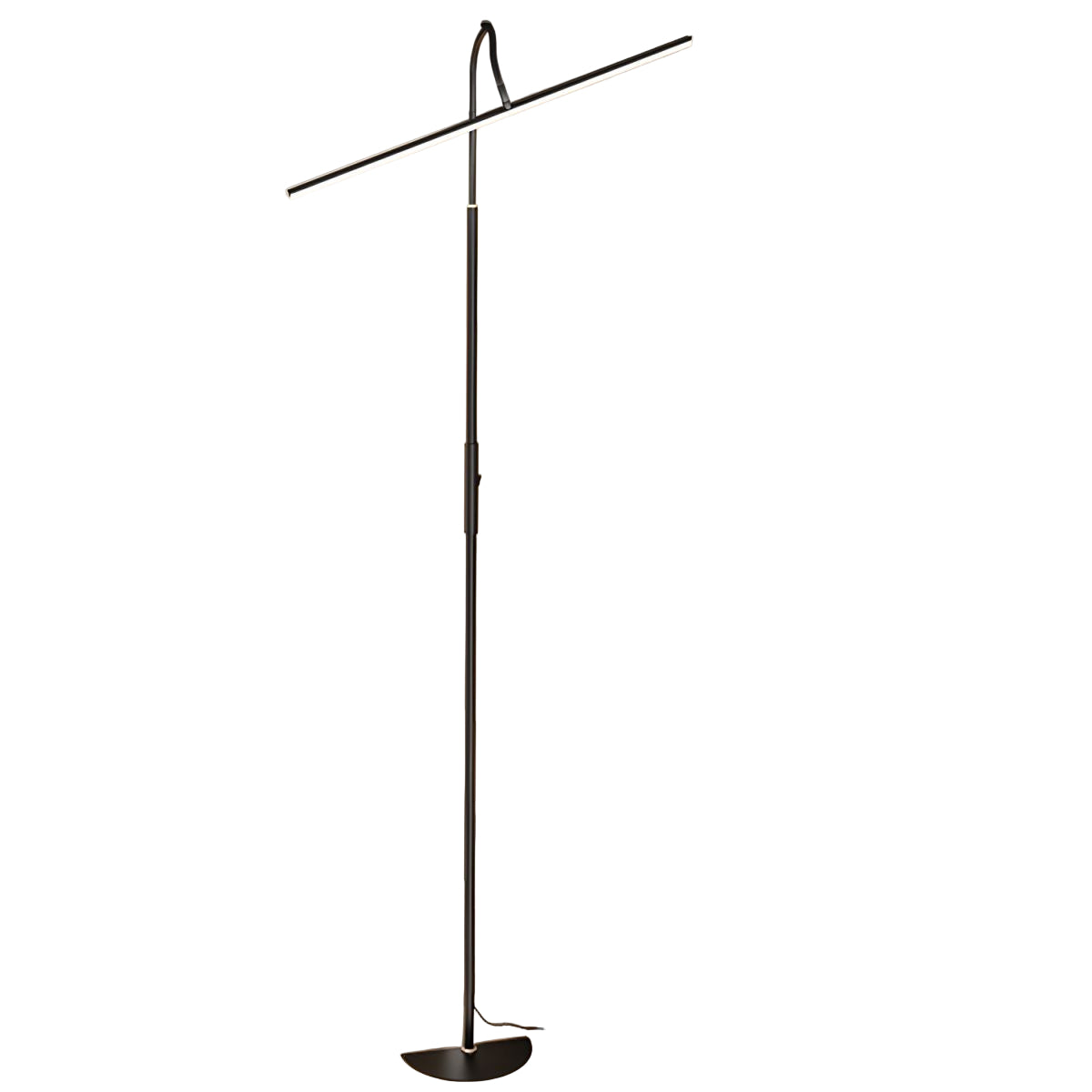 Modern LED Floor Lamp With Slim Metal Tube Design | Elvoria