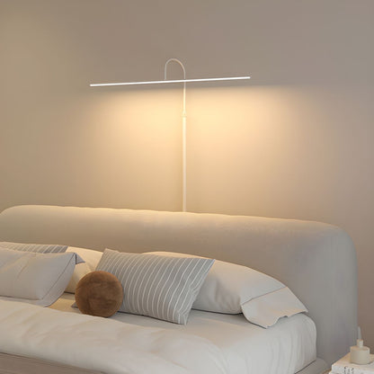 Modern LED Floor Lamp With Slim Metal Tube Design | Elvoria