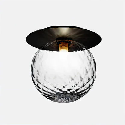Modern LED Glass Globe Ceiling Lamp Design | Farvyn