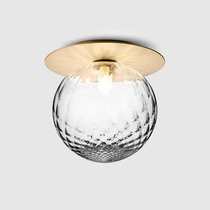 Modern LED Glass Globe Ceiling Lamp Design | Farvyn