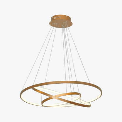 Modern LED Ring Chandelier for Living and Dining | Cirvona