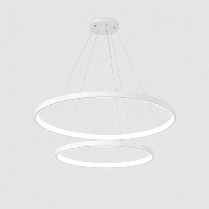 Modern LED Ring Chandelier for Living and Dining | Cirvona