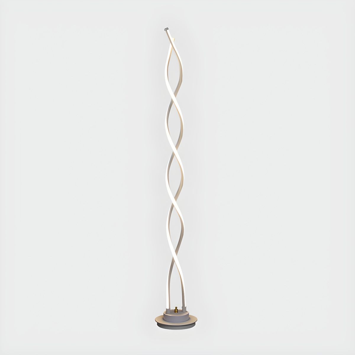 Modern Linear Metal Floor Lamp for Living Spaces | Lamven