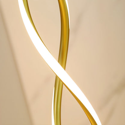 Modern Linear Metal Floor Lamp for Living Spaces | Lamven