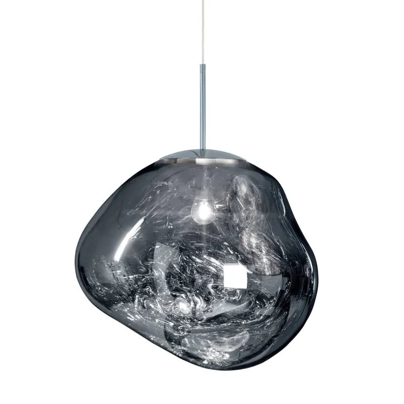 Modern Melt Pendant Light With Acrylic Lava Effect | Vorelia