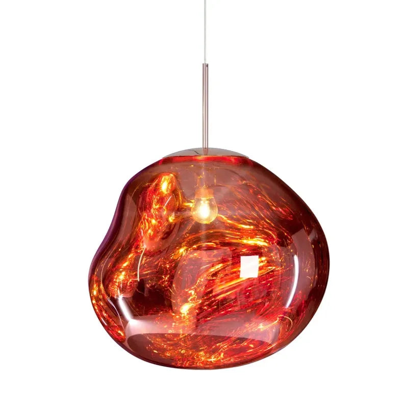 Modern Melt Pendant Light With Acrylic Lava Effect | Vorelia