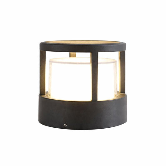 Modern Metal Acrylic Outdoor Garden Bollard Light | Ivera