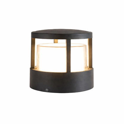 Modern Metal Acrylic Outdoor Garden Bollard Light | Ivera