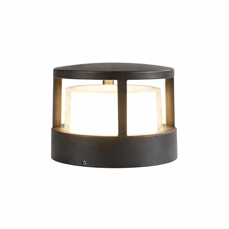 Modern Metal Acrylic Outdoor Garden Bollard Light | Ivera