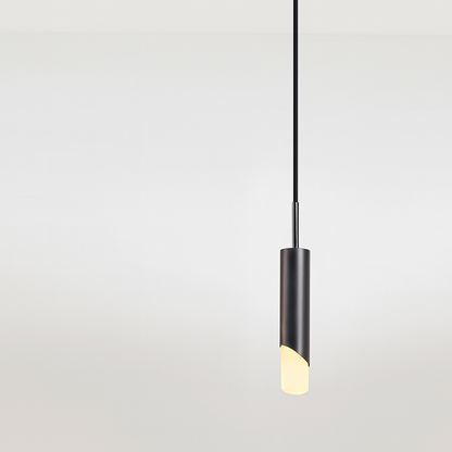  Modern Metal Cylinder Pendant Light LED Compatible | Ardorin