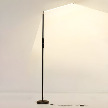 Modern Metal Floor Lamp With Clean Linear LED Form | Norveth