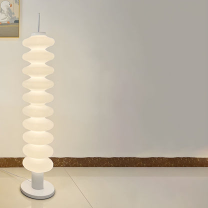Modern Metal Floor Lamp with Geometric Shade LED Lighting | Drenova