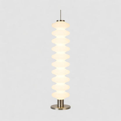 Modern Metal Floor Lamp with Geometric Shade LED Lighting | Drenova