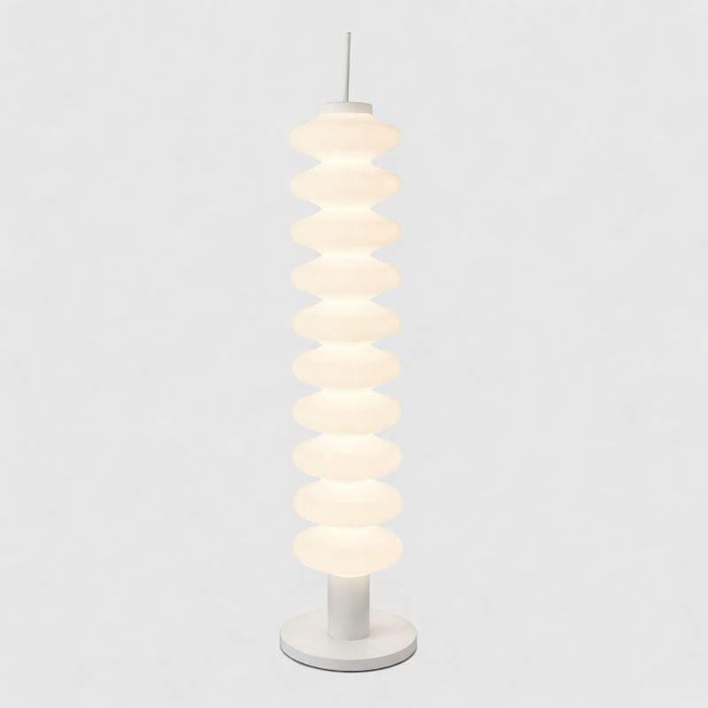 Modern Metal Floor Lamp with Geometric Shade LED Lighting | Drenova