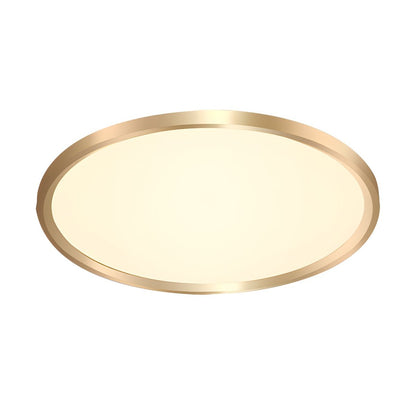 Modern Metal LED Flush Mount Ceiling Light Fixture | Halvyn