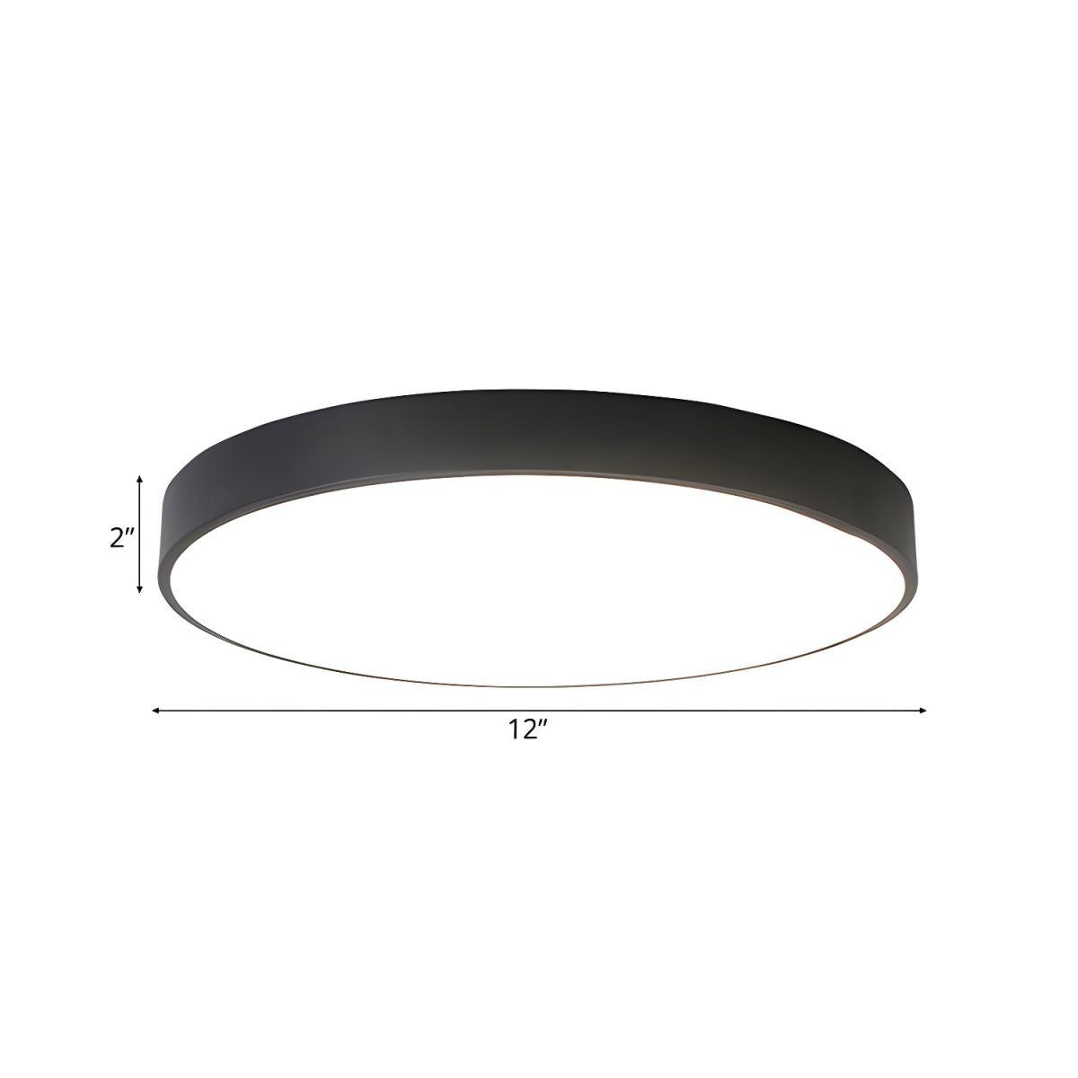 Modern Metal LED Flush Mount Ceiling Light Fixture | Lumeno