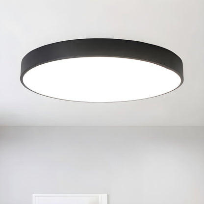 Modern Metal LED Flush Mount Ceiling Light Fixture | Lumeno