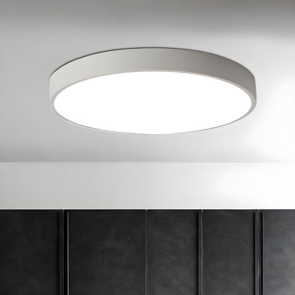 Modern Metal LED Flush Mount Ceiling Light Fixture | Lumeno