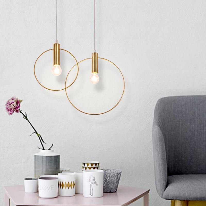Modern Metal LED Pendant Light With E27 Fitting | Auvrika
