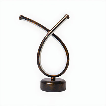 Modern Metal LED Table Lamp for Bar and Cafe Spaces | Zelvoro