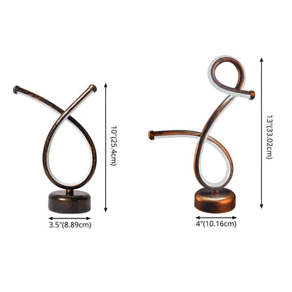 Modern Metal LED Table Lamp for Bar and Cafe Spaces | Zelvoro