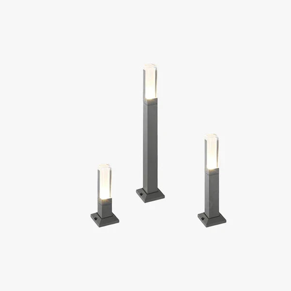 Modern Metal Outdoor Path Light with Motion Sensor | Gardlux