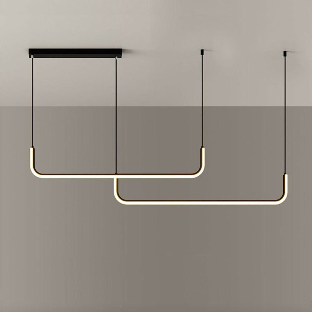 Modern Minimalist Aluminum LED Pendant Light Fixture | Xelvora
