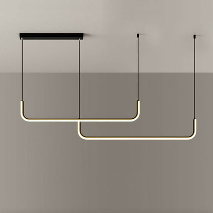 Modern Minimalist Aluminum LED Pendant Light Fixture | Xelvora