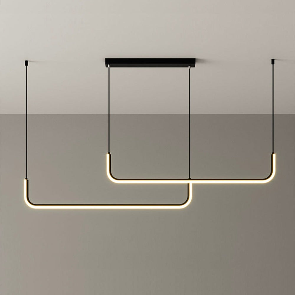 Modern Minimalist Aluminum LED Pendant Light Fixture | Xelvora